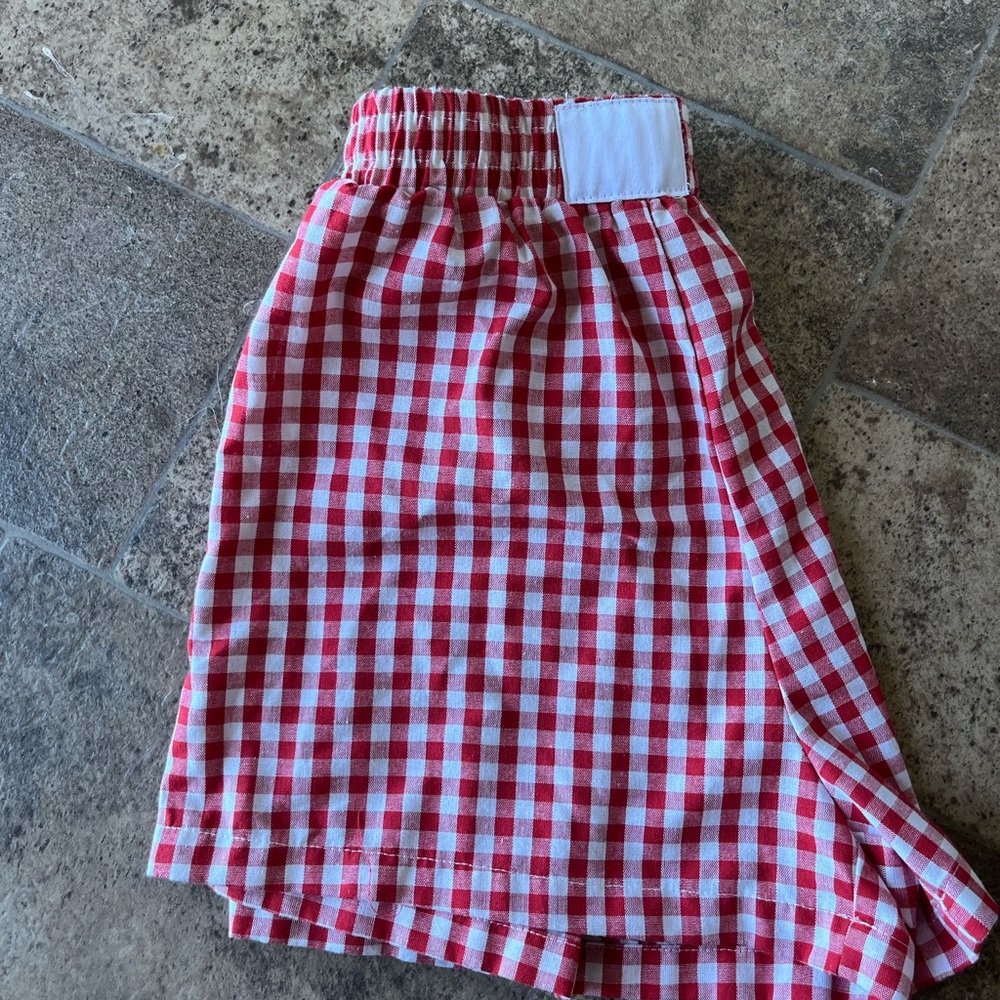 Bundle of checkered shorts